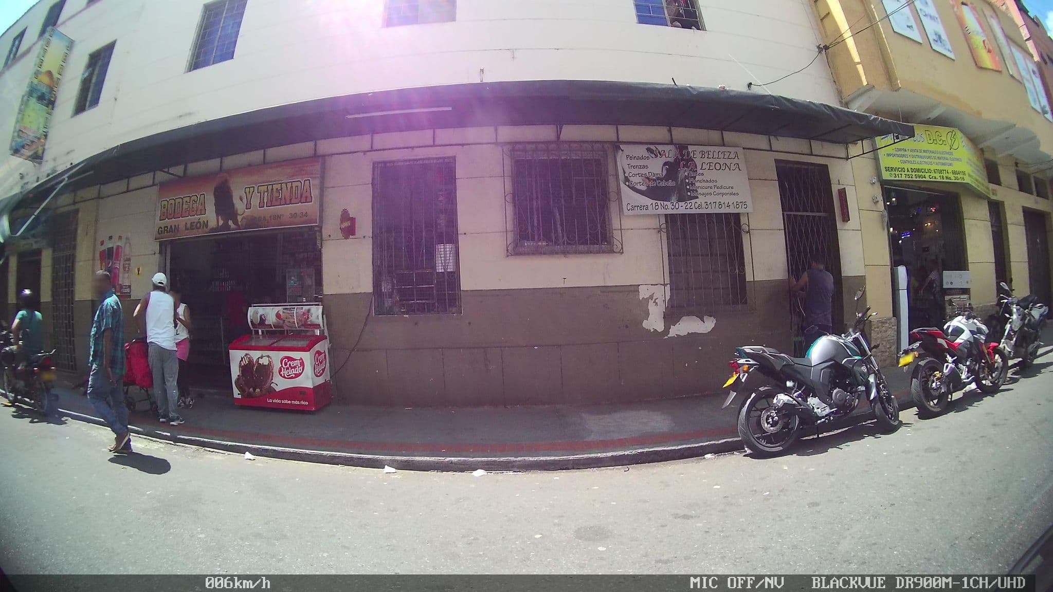 Street view near Hotel Jerusalen, Bucaramanga — © kaart_2 (CC BY-SA · Mapillary)