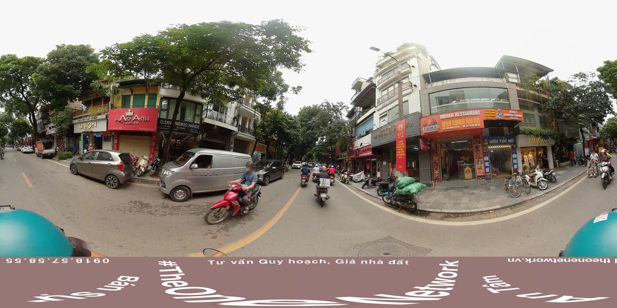Street view near Hanz Hanoi de Maison Hotel, Hoàn Kiếm — © theonenetwork (CC BY-SA · Mapillary)