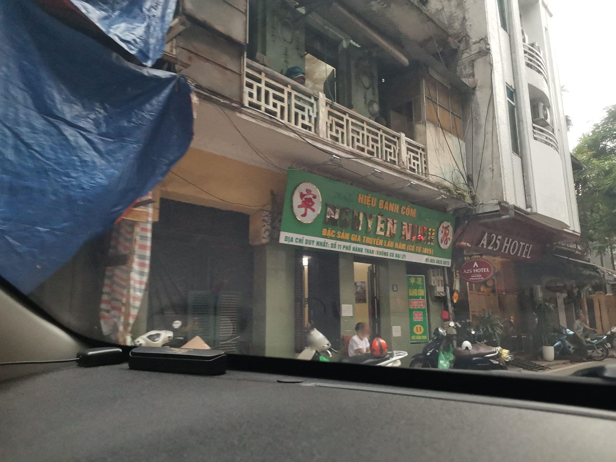 Street view near The Time Hotel, Hoàn Kiếm — © hn_left_2 (CC BY-SA · Mapillary)