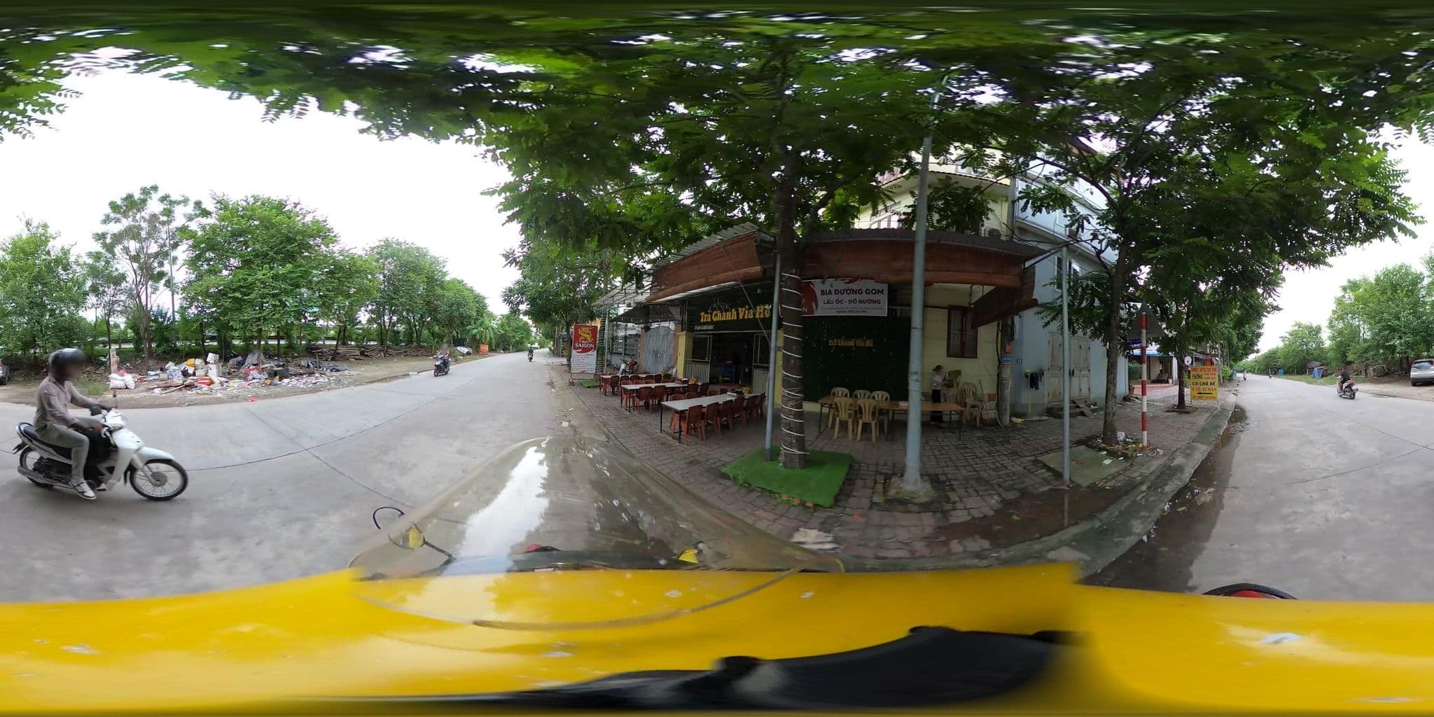 Street view near Family Airport Hotel, Sóc Sơn — © bemaps_hn_kien (CC BY-SA · Mapillary)