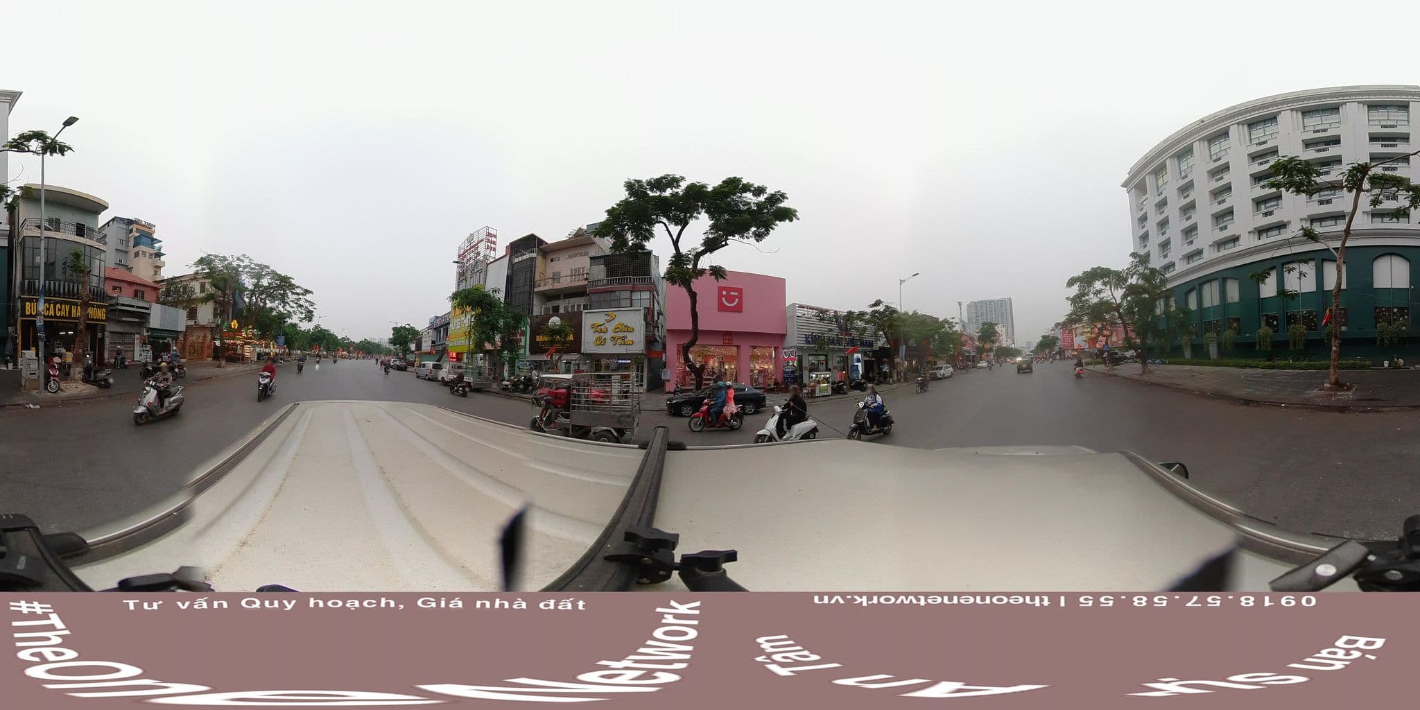 Street view near Nam Cường Hotel, Haiphong — © theonenetwork (CC BY-SA · Mapillary)
