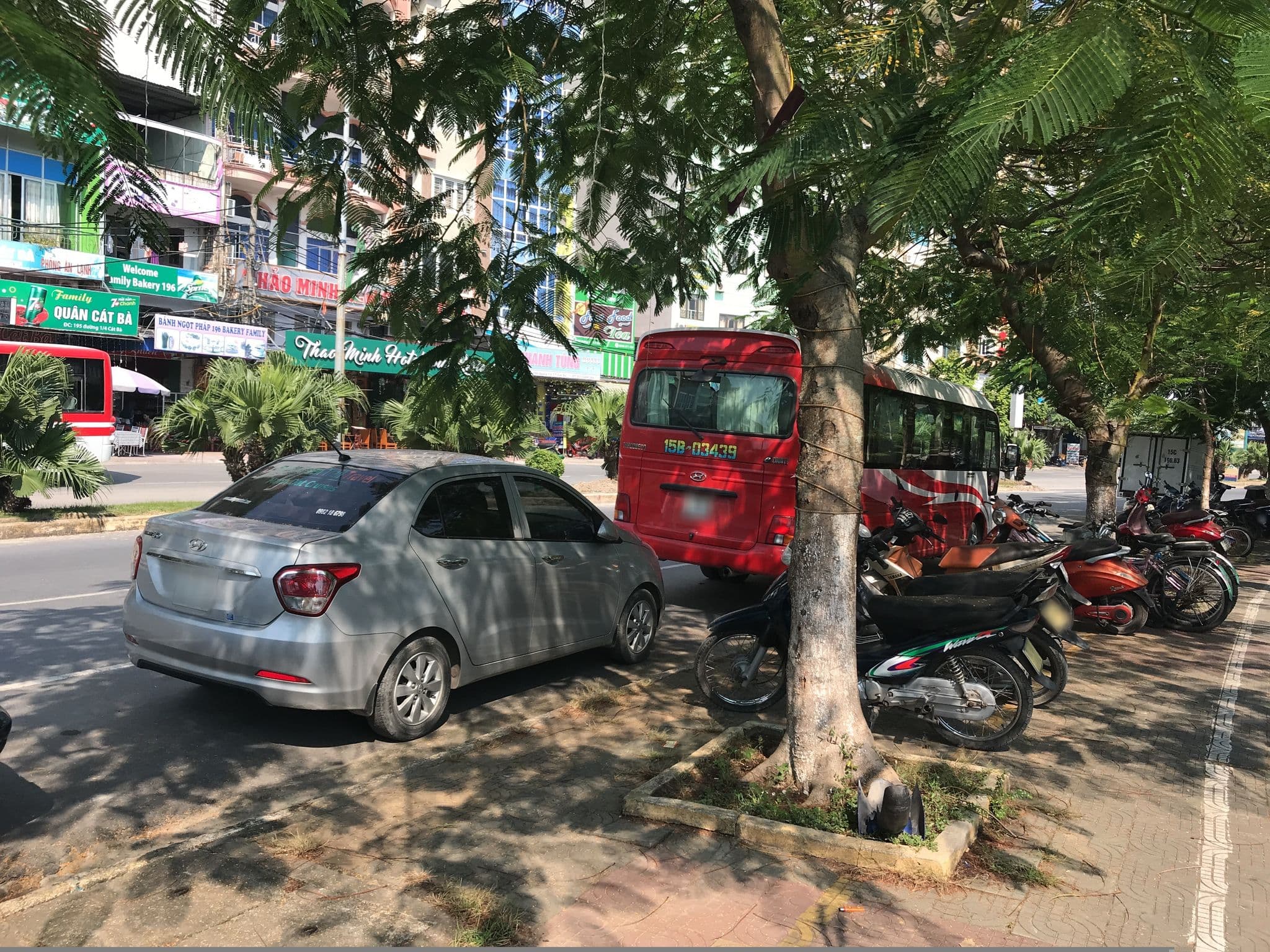 Street view near Thuy Duong hotel Cat Ba, Cát Bà — © nigelramsay (CC BY-SA · Mapillary)