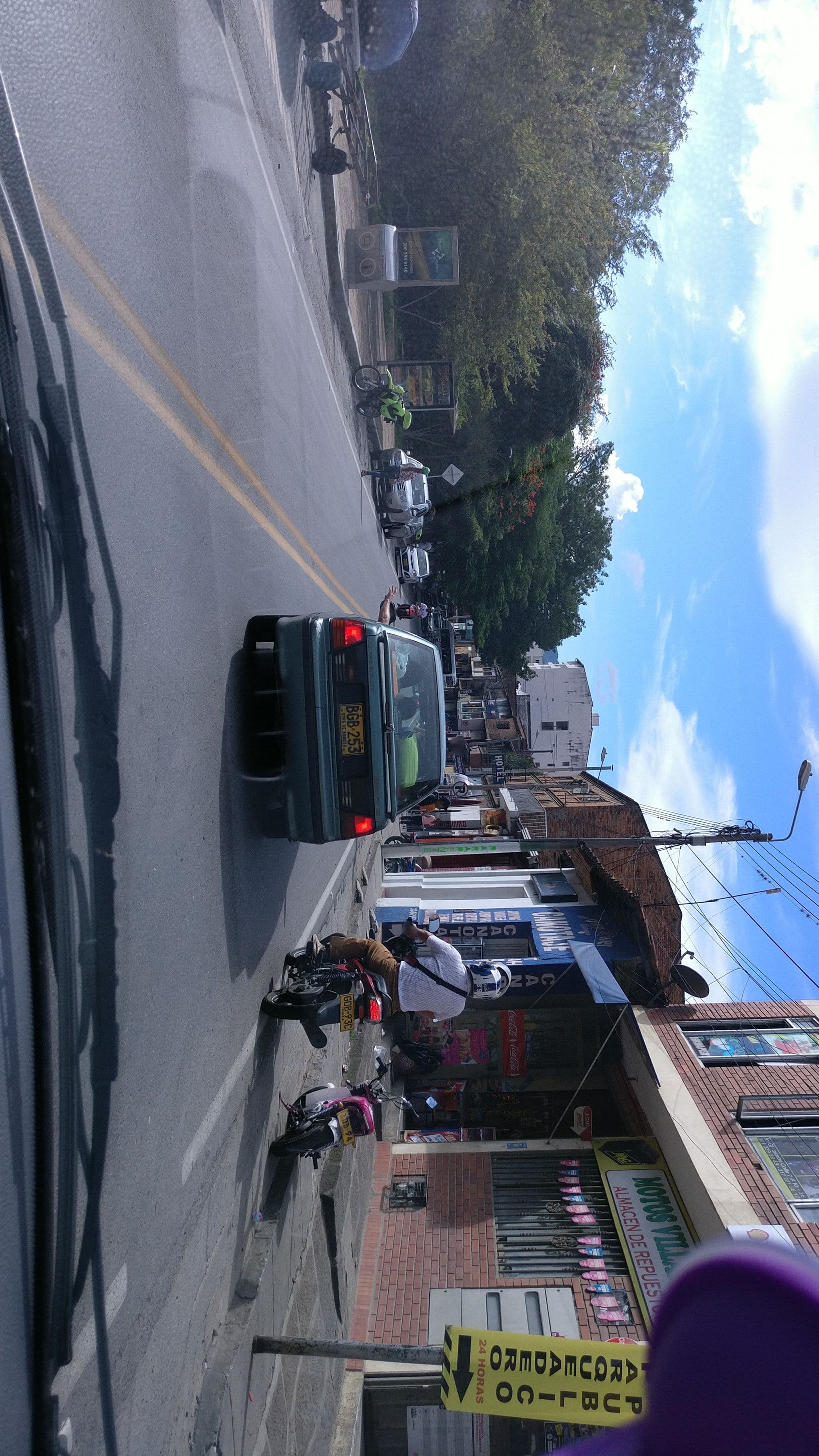 Street view near Hotel Cacique Dorado, San Gil — © deibyavila (CC BY-SA · Mapillary)