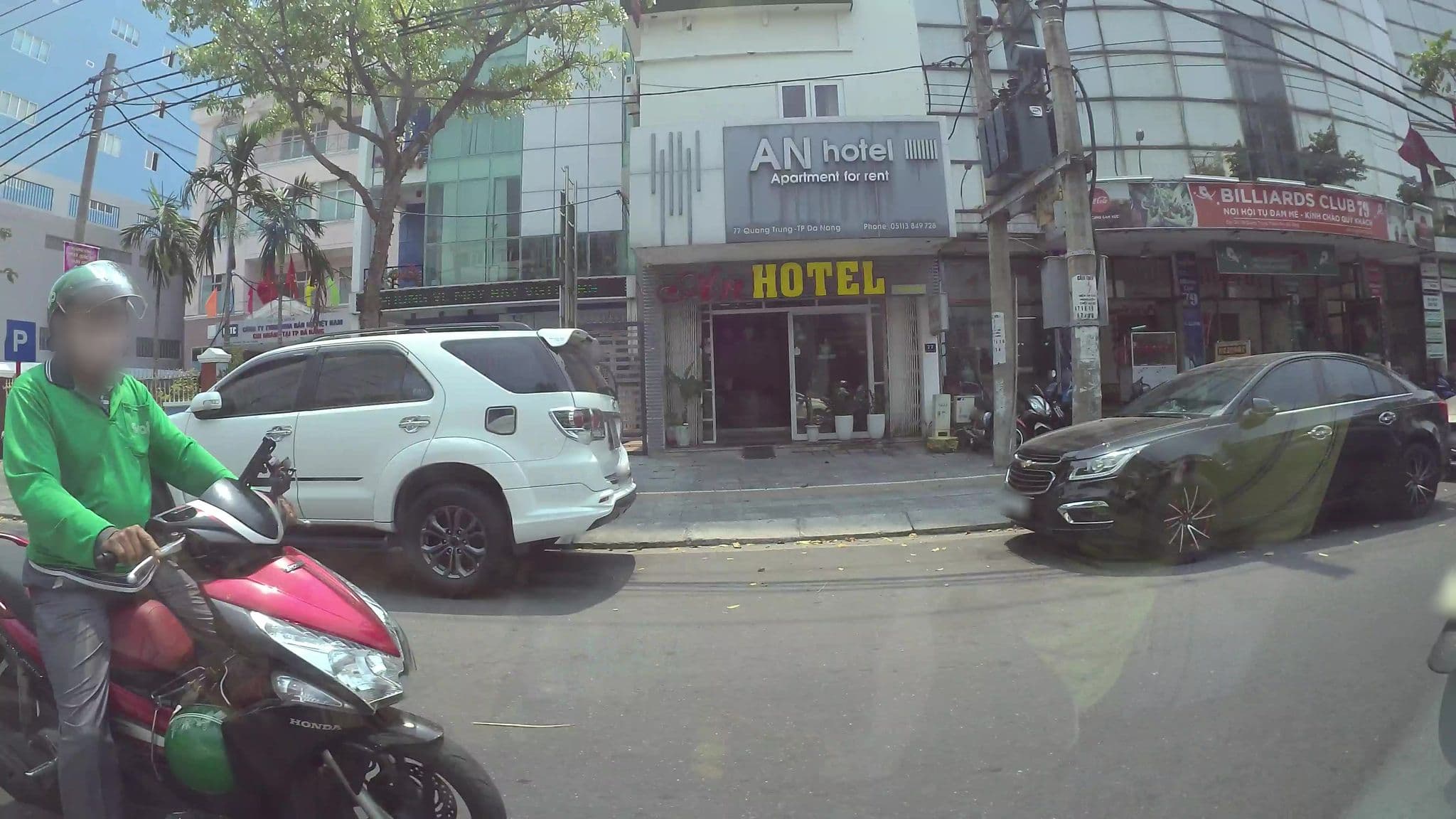 Street view near An Hotel & Cafe, Da Nang — © kaartcam (CC BY-SA · Mapillary)