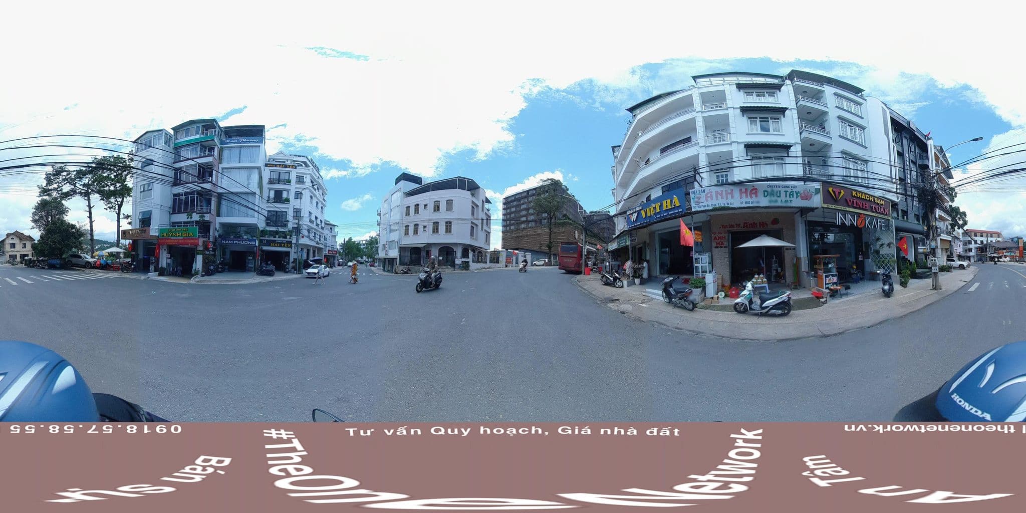 Street view near Win Hotel, Ðà Lạt — © theonenetwork (CC BY-SA · Mapillary)