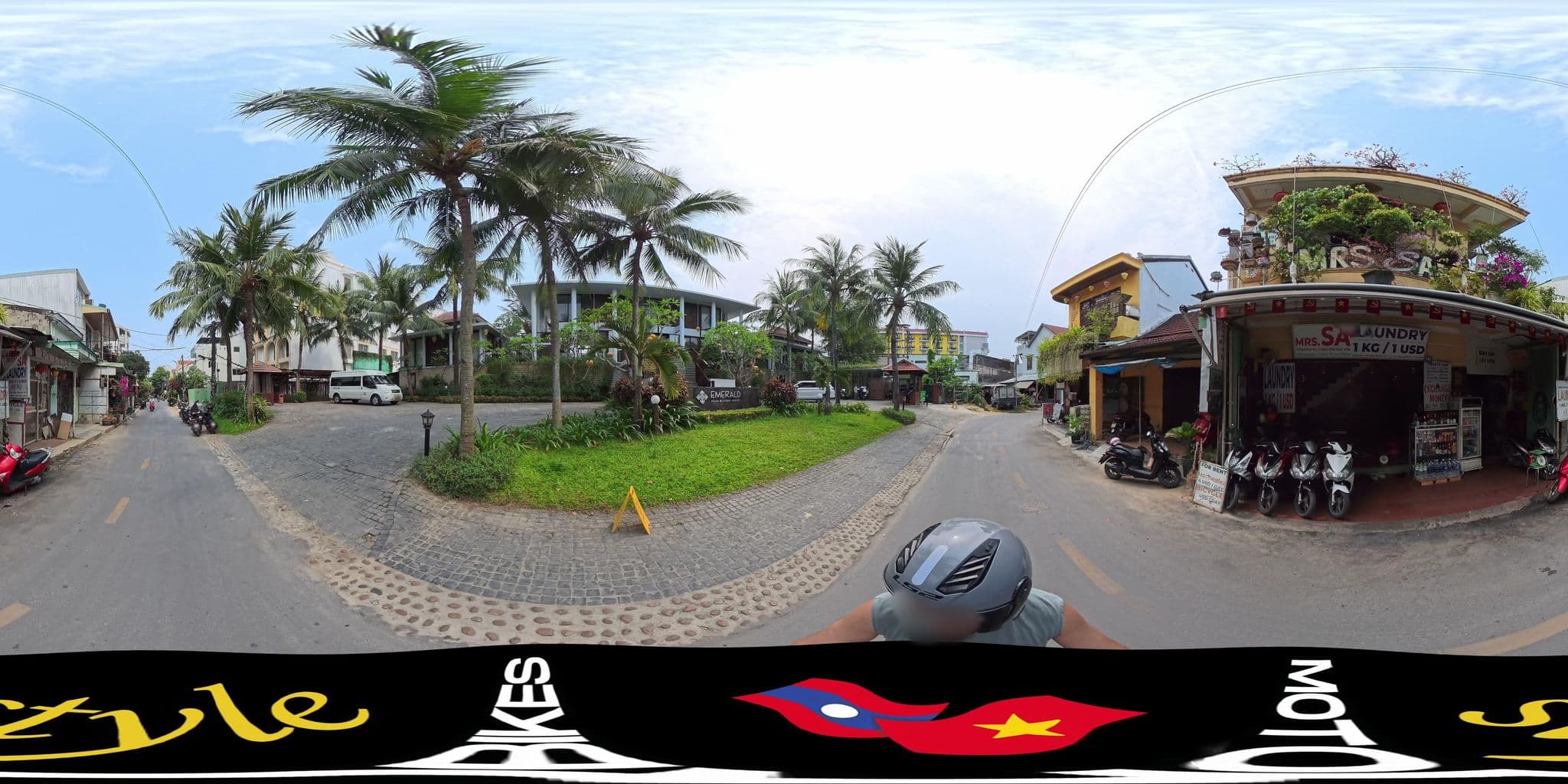 Street view near Vĩnh Hưng Emerald Resort, Hoi An — © DaniW42 (CC BY-SA · Mapillary)