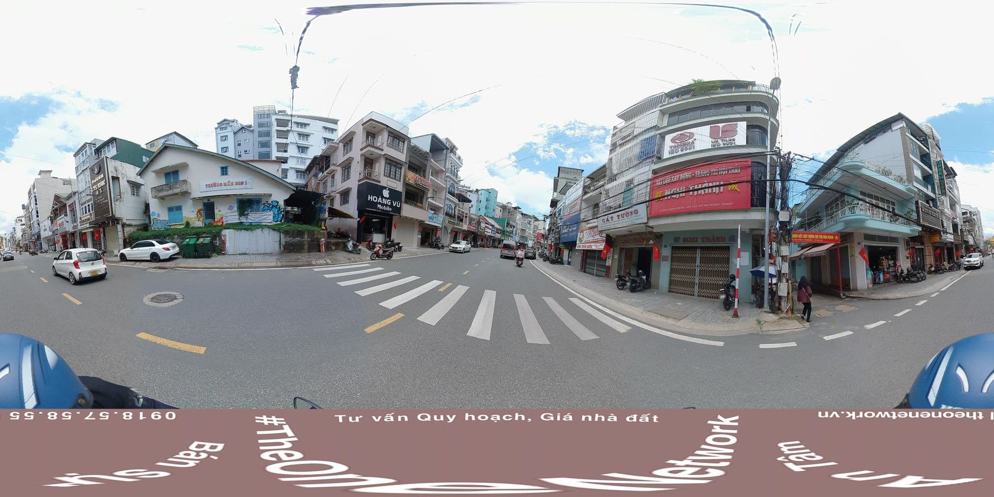 Street view near Hotel Nguyen Phuong, Ðà Lạt — © theonenetwork (CC BY-SA · Mapillary)