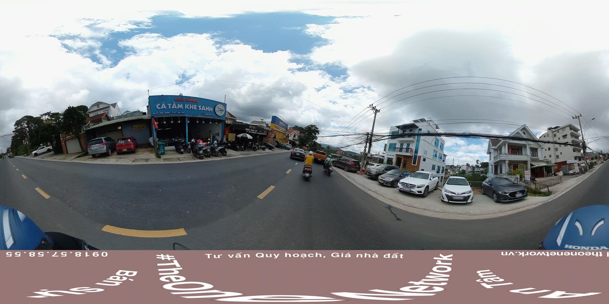 Street view near Meek Home And Coffee, Ðà Lạt — © theonenetwork (CC BY-SA · Mapillary)