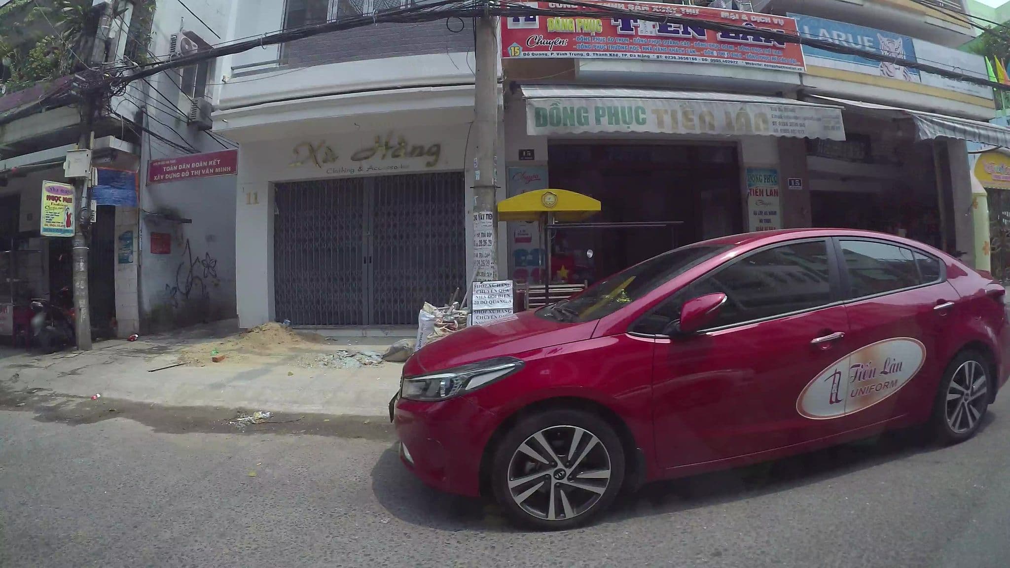 Street view near Phương Quang Hotel (Phuong Quang Hotel), Da Nang — © kaartcam (CC BY-SA · Mapillary)