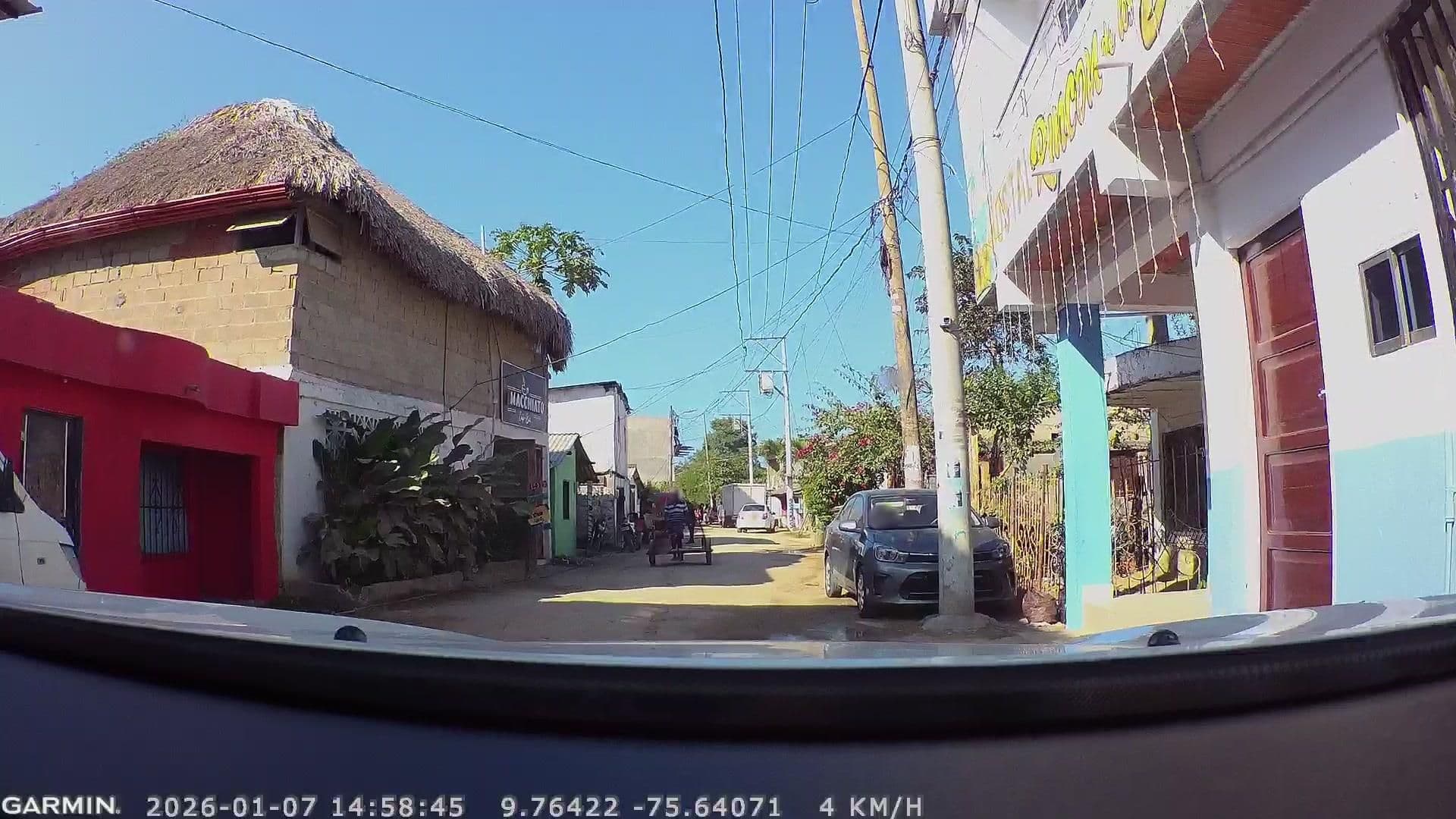Street view near Cabaña Alkimid, San Onofre — © JulySuarezUn (CC BY-SA · Mapillary)