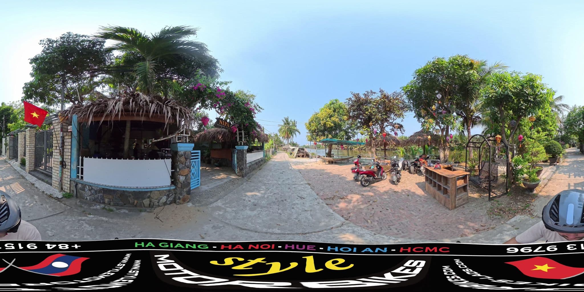 Street view near Nipa Riverside Villa, Hoi An — © DaniW42 (CC BY-SA · Mapillary)