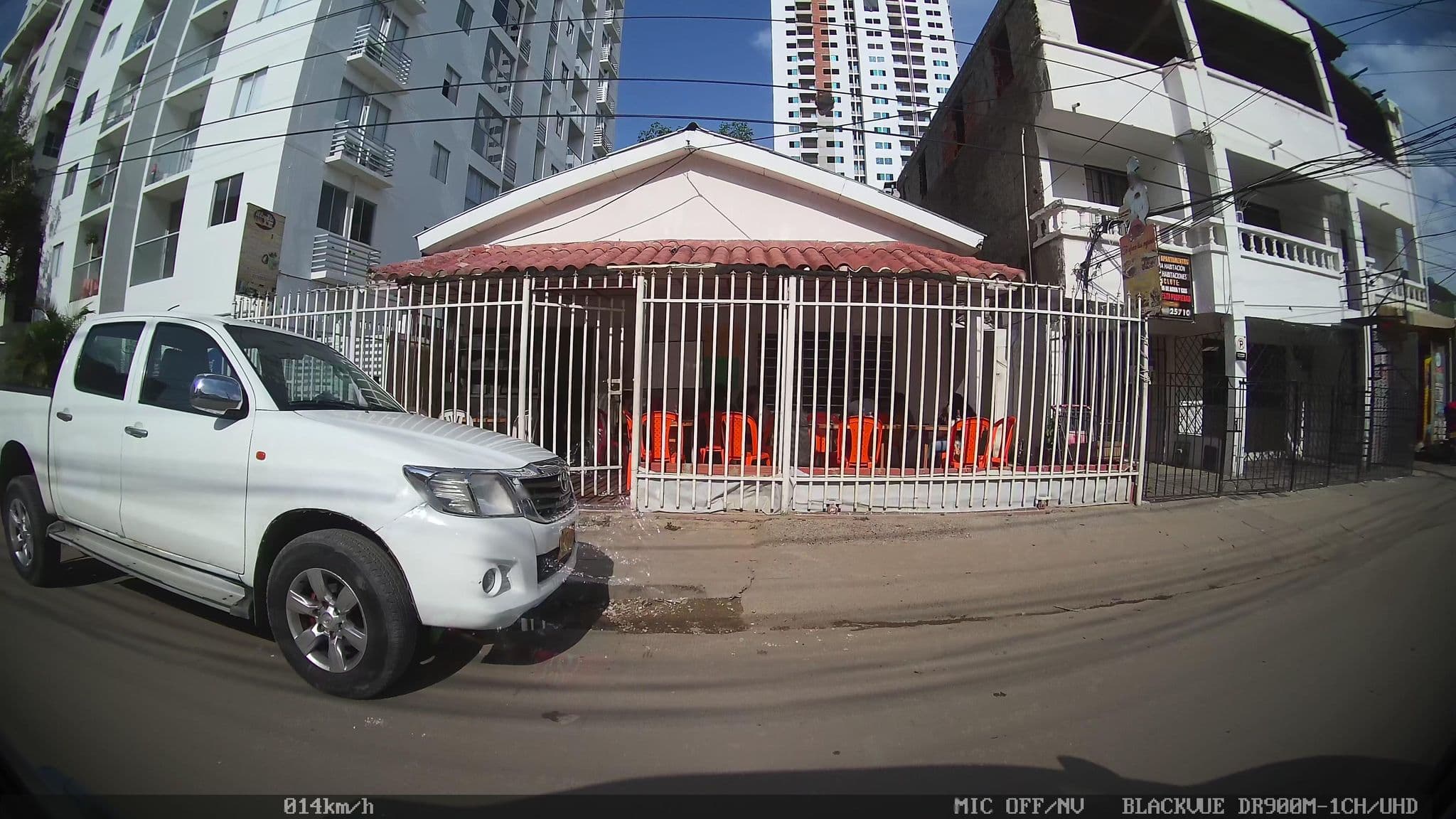 Street view near El Caballo blanco, Cartagena
