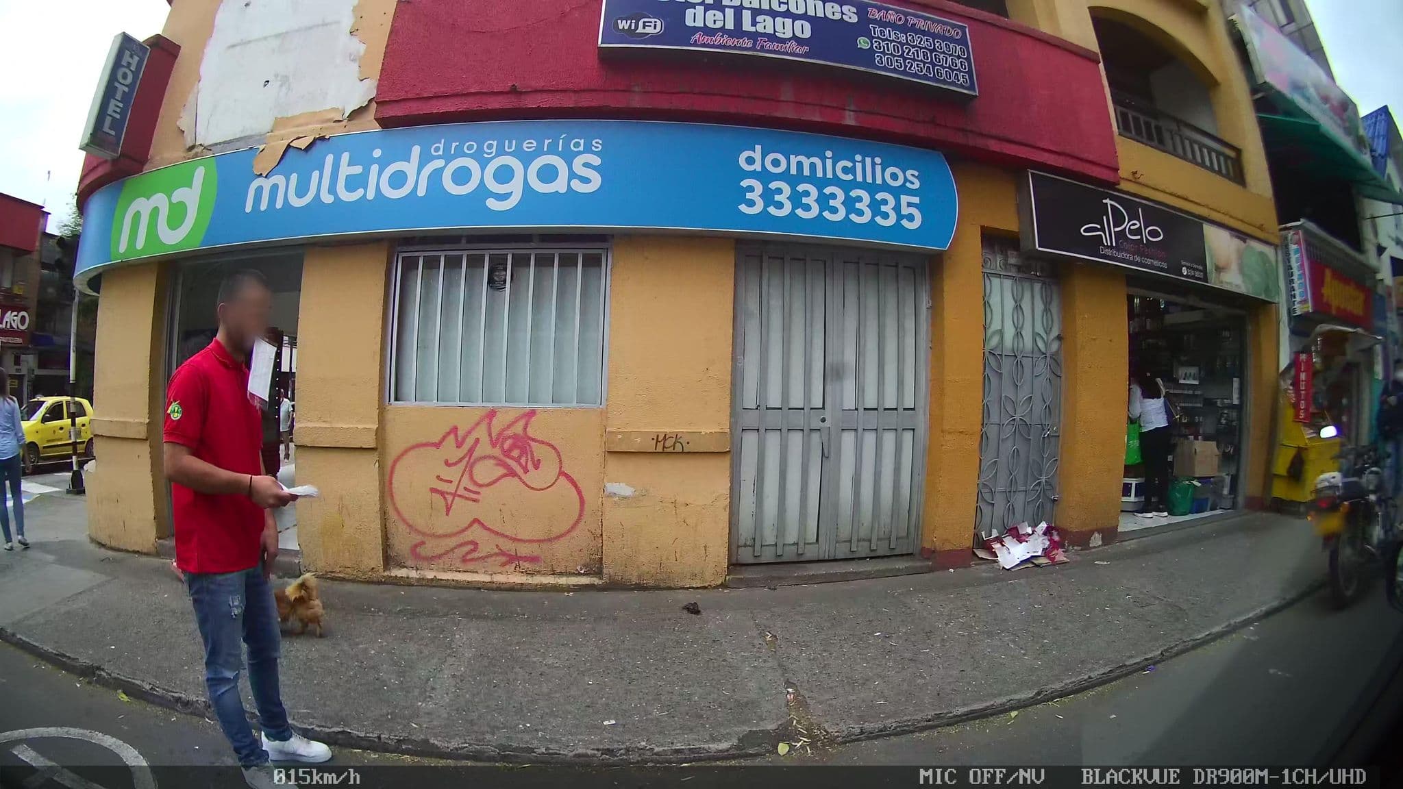 Street view near Hotel Balcones del Lago, Pereira — © kaart_2 (CC BY-SA · Mapillary)