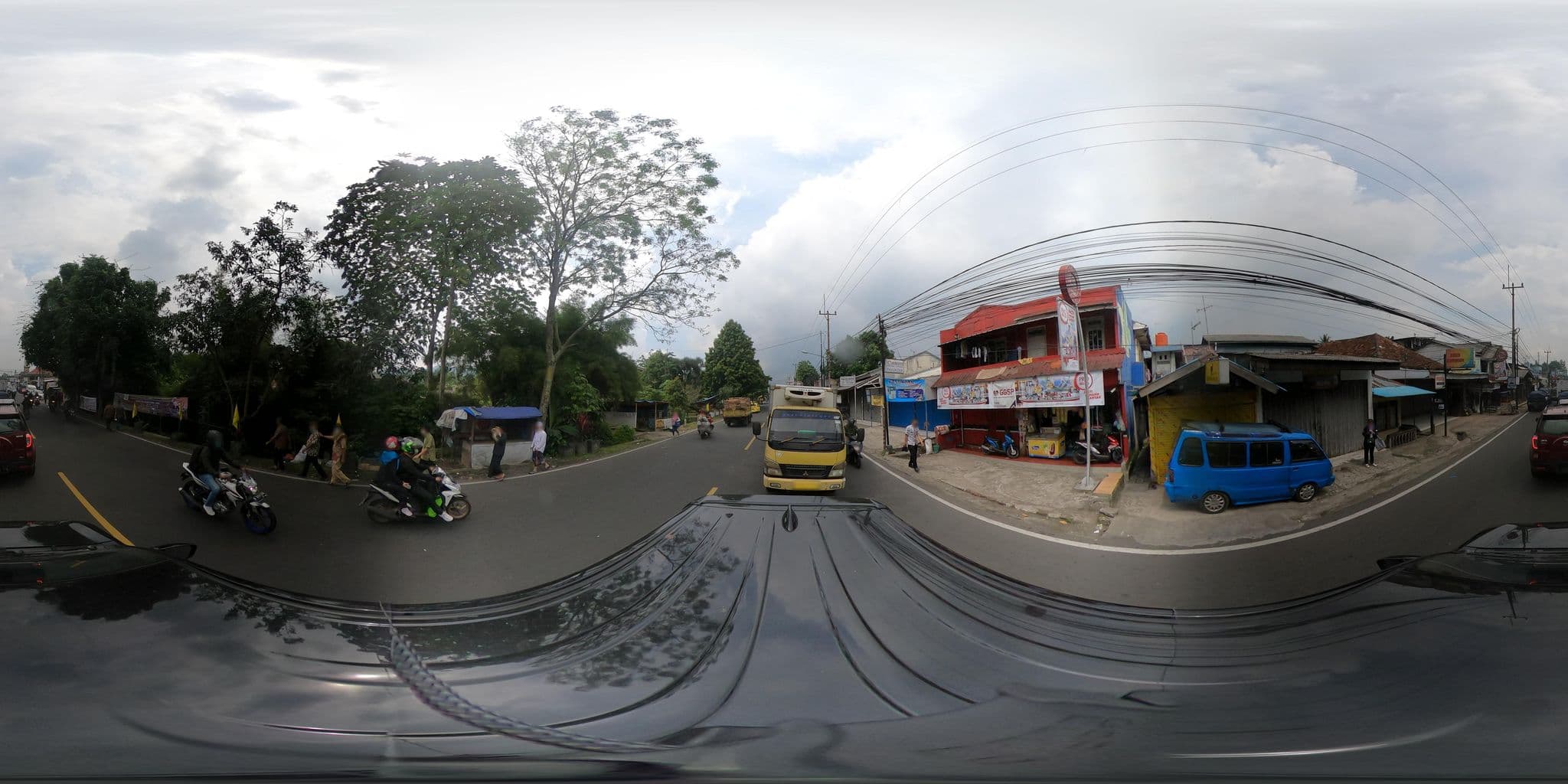 Street view near Lembah Nyiur Resort, Caringin — © kaart_360 (CC BY-SA · Mapillary)