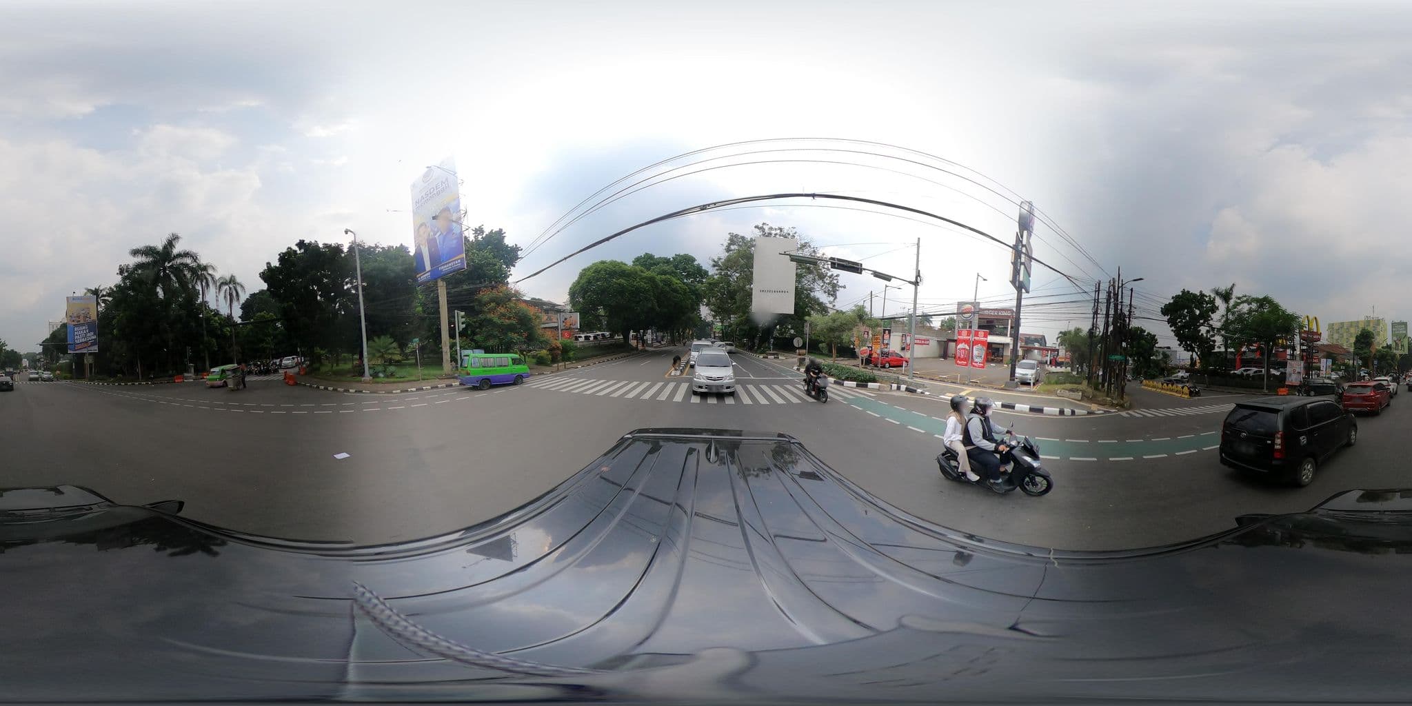 Street view near Swimming pool pangrango hotel, Bogor — © kaart_360 (CC BY-SA · Mapillary)