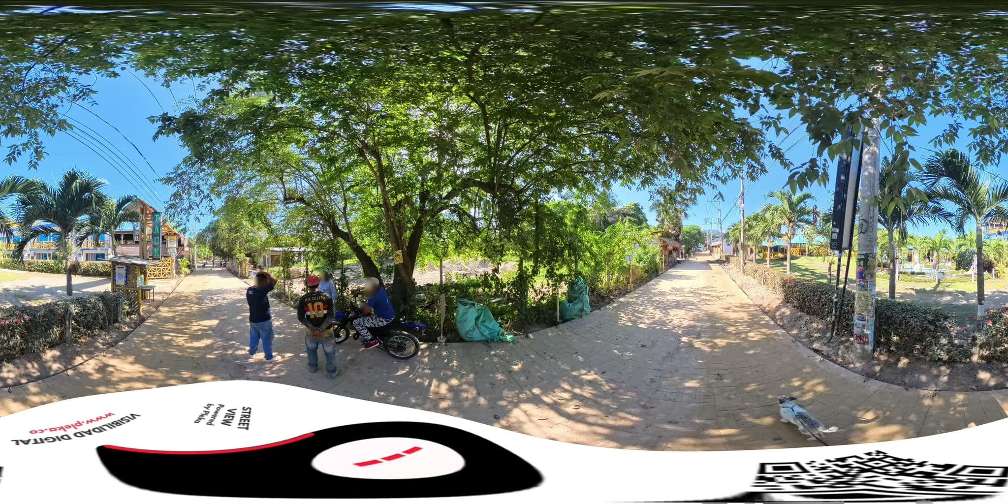 Street view near Hotel La Rivera Playa Palomino, Dibulla — © Pleka (CC BY-SA · Mapillary)