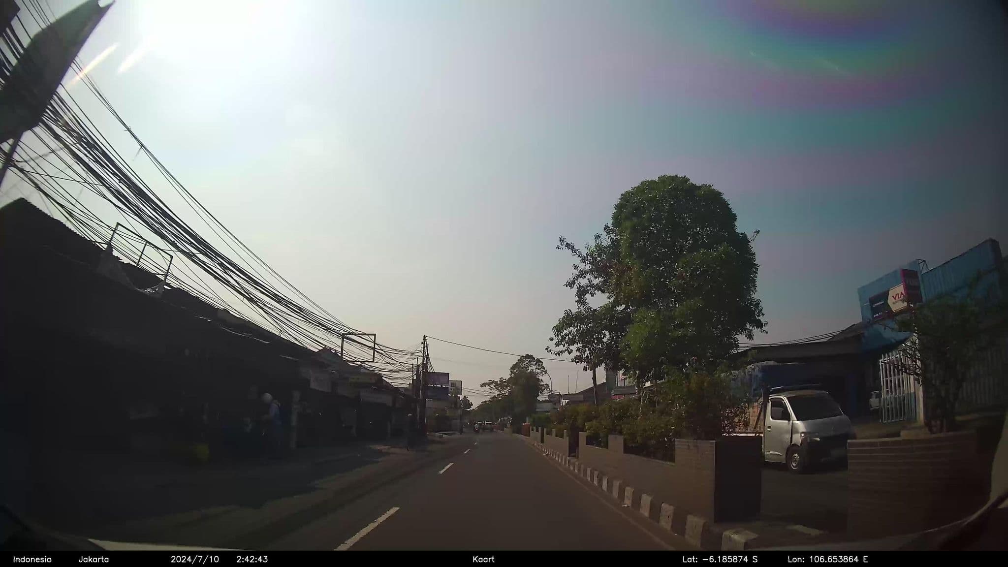 Street view near The Amaroossa Hotel, Tangerang — © kaartcam (CC BY-SA · Mapillary)
