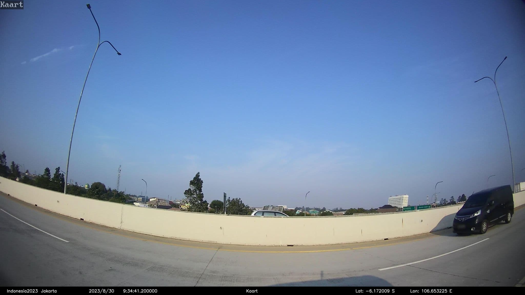 Street view near Swissotel The Stamford, Tangerang — © kaart_2 (CC BY-SA · Mapillary)