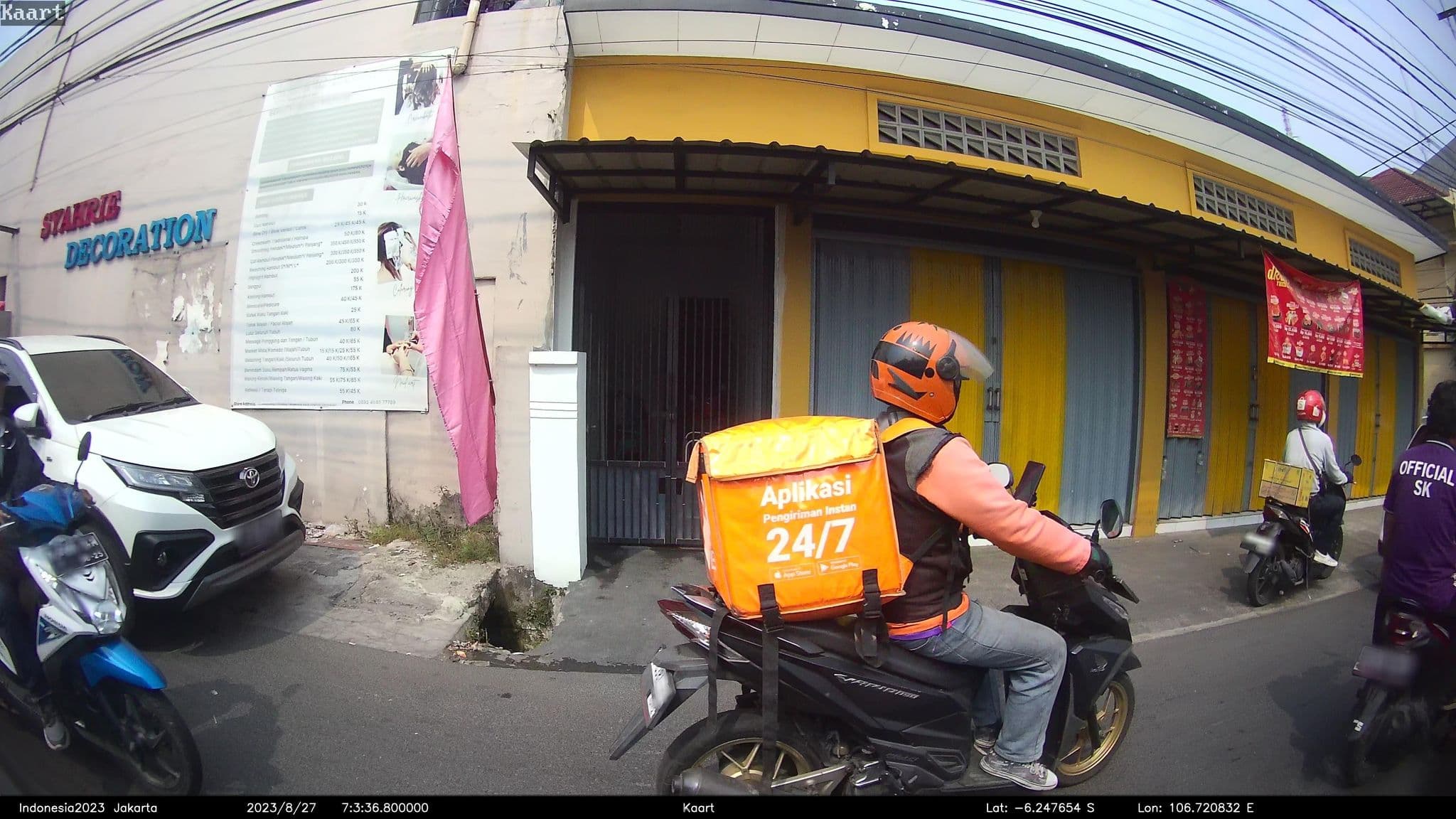 Street view near Vancouver, Canada, Ciputat — © kaart_2 (CC BY-SA · Mapillary)