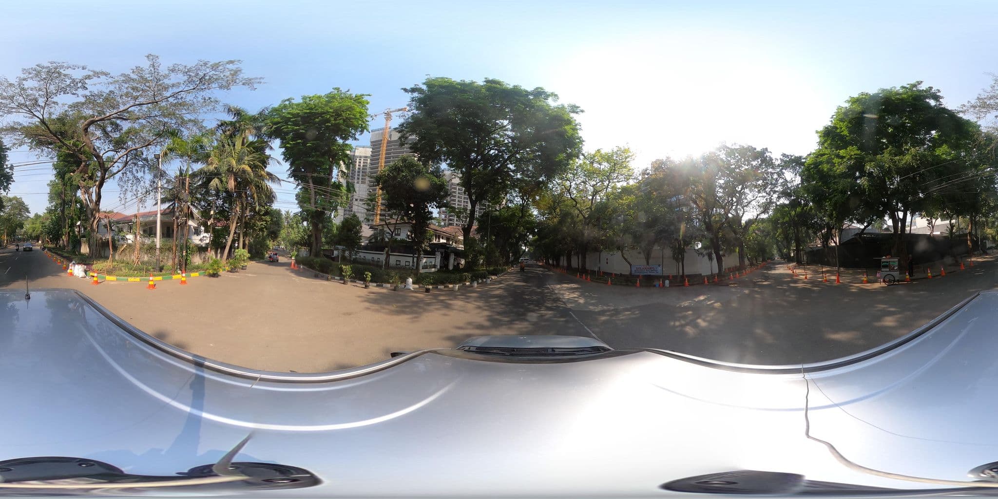 Street view near darmawangsa hotel (Nusantara Room), Jakarta — © kaart_2 (CC BY-SA · Mapillary)