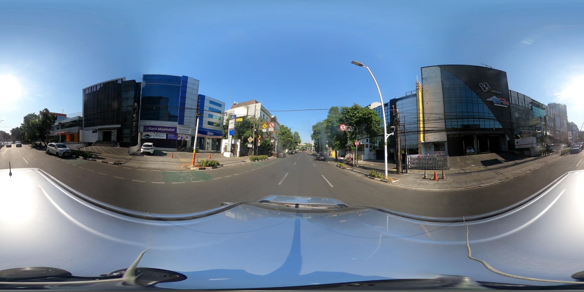 Street view near Happy Inn Blok M, Jakarta — © kaart5 (CC BY-SA · Mapillary)