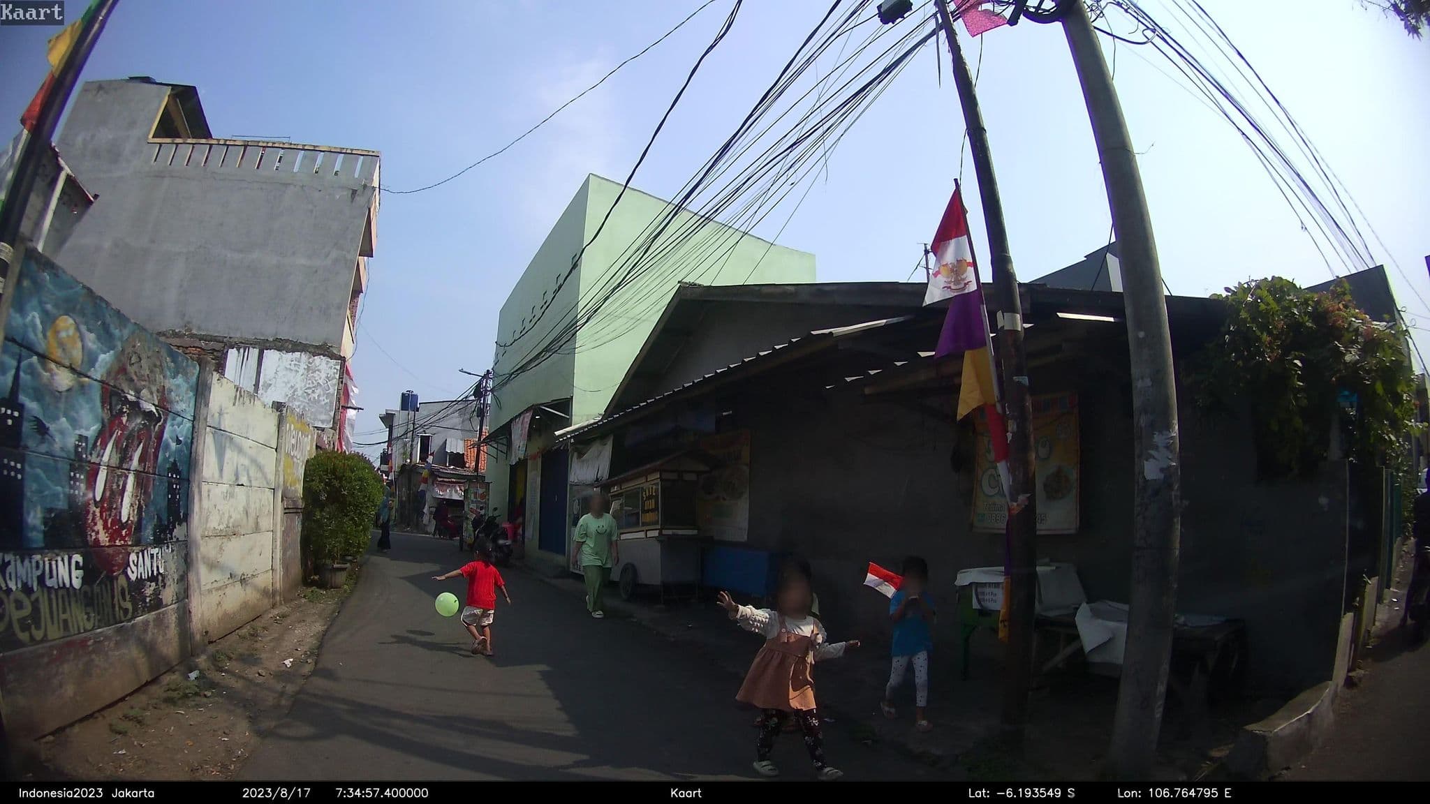 Street view near Kostan Pak Yakup, Ciputat — © kaart_2 (CC BY-SA · Mapillary)
