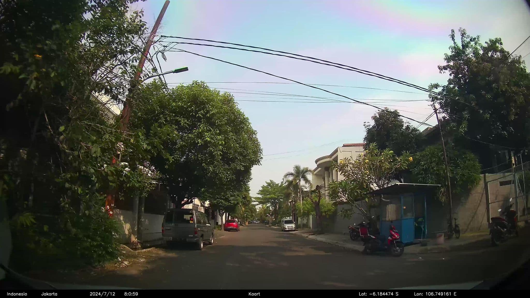 Street view near Fiducia Htl, Ciputat — © kaartcam (CC BY-SA · Mapillary)