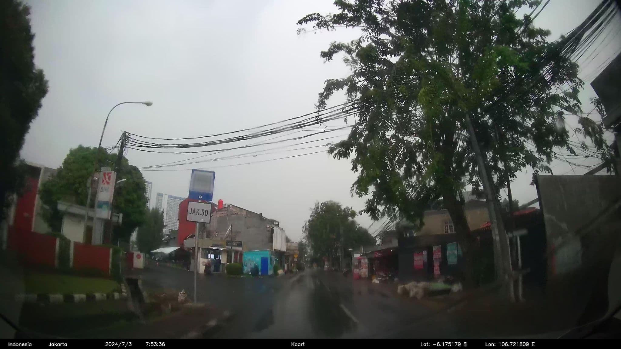 Street view near Kos @ Gang Bahagia (Depan GITC), Ciputat — © kaartcam (CC BY-SA · Mapillary)