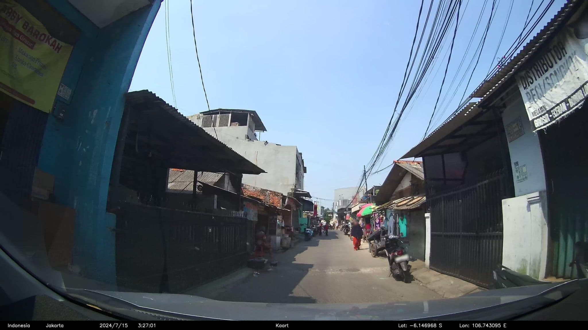 Street view near hotel, Ciputat — © kaart_1 (CC BY-SA · Mapillary)