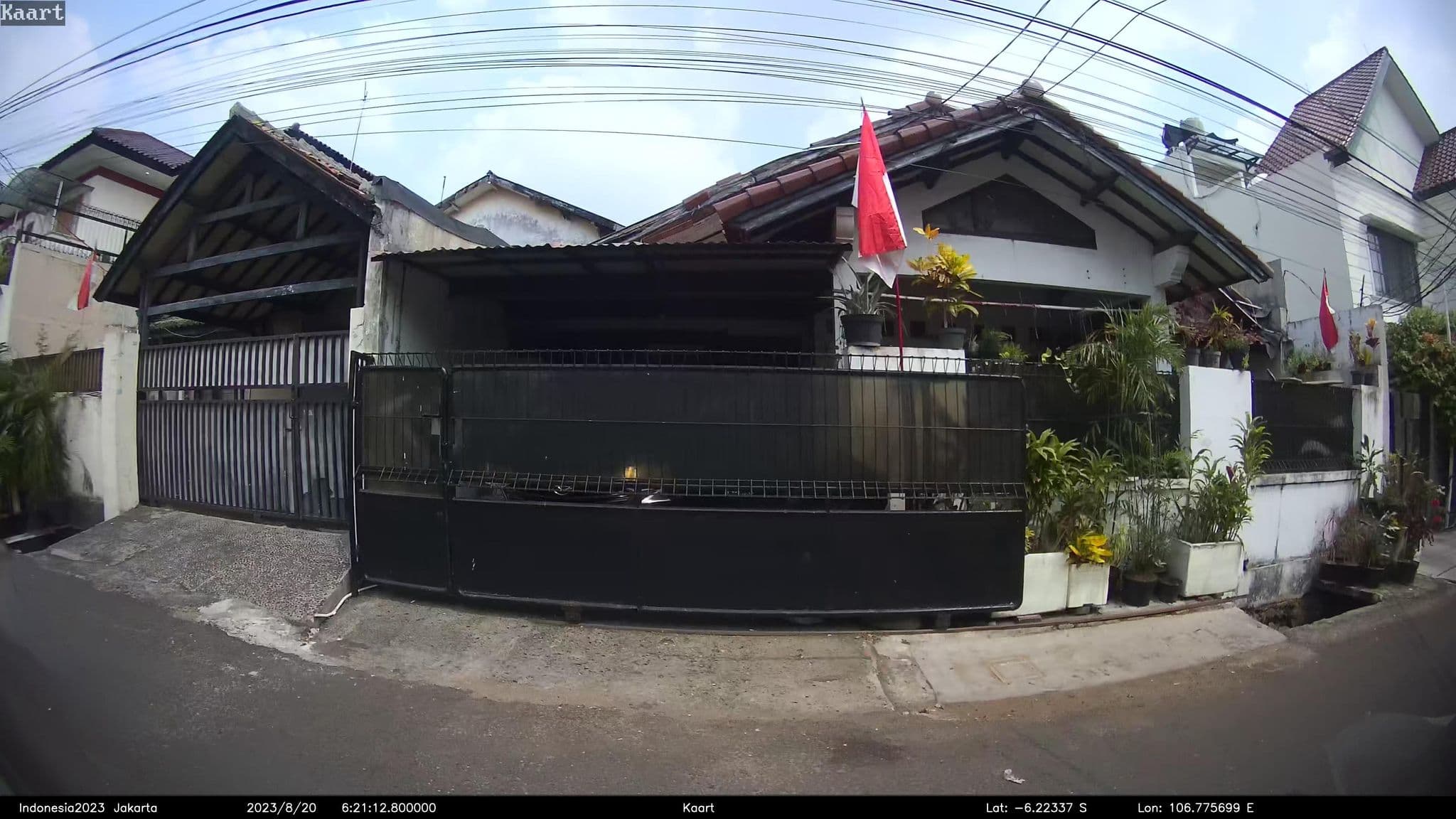 Street view near Rosma's room, Jakarta — © kaart5 (CC BY-SA · Mapillary)