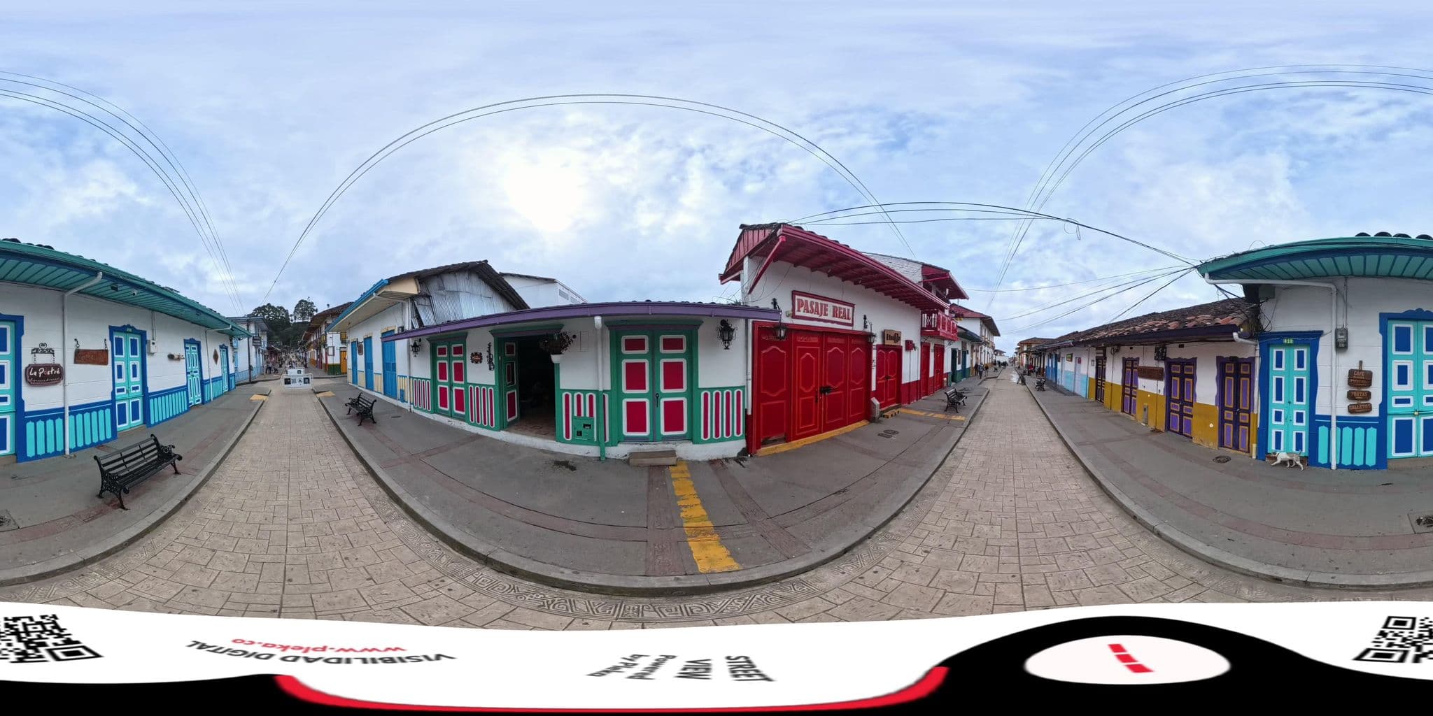 Street view near Hotel Camino nacional, Salento — © Pleka (CC BY-SA · Mapillary)