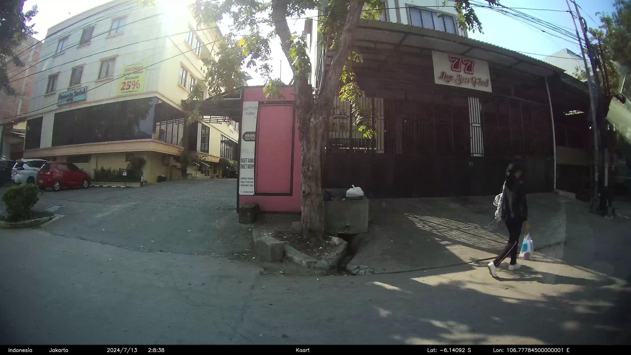 Street view near Hotel Permata Jl.kampung gusti raya blok L no.1,teluk gong, Jakarta Utara, Jakarta — © kaart_1 (CC BY-SA · Mapillary)