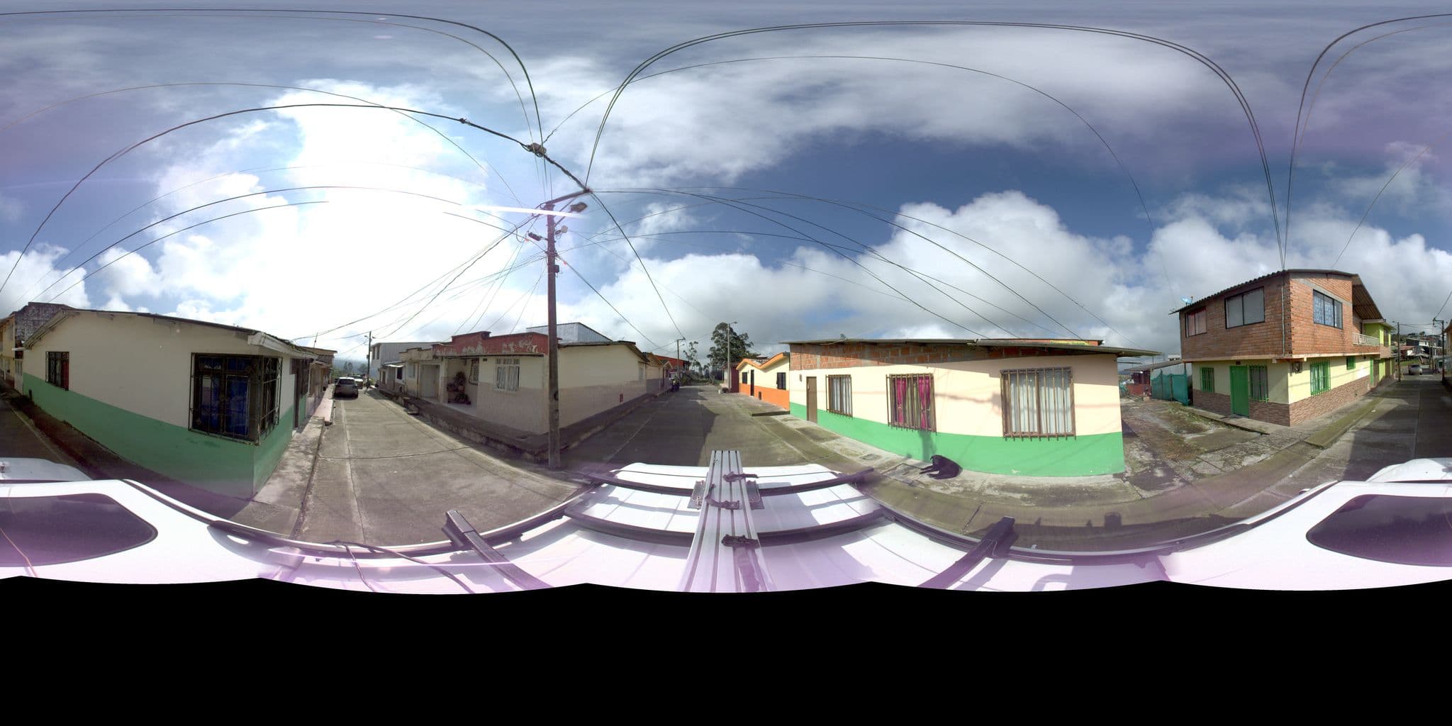 Street view near Vivienda Turística Yerbabuena Hostel Filandia, Filandia — © sarahantos (CC BY-SA · Mapillary)
