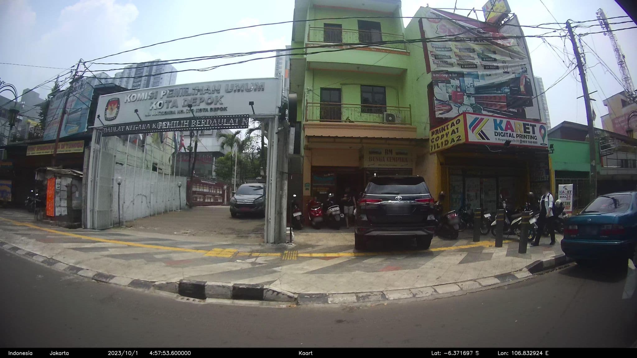 Street view near Amandari Ubud Bali, Depok — © kaart_2 (CC BY-SA · Mapillary)