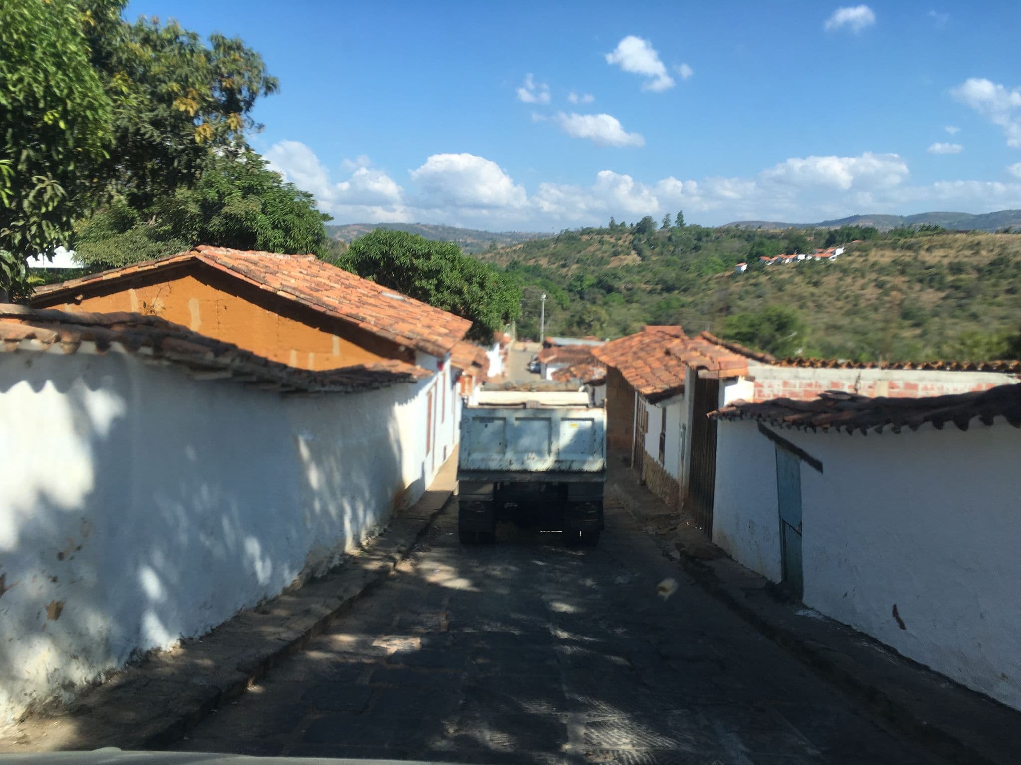 Street view near Achiote, Barichara — © nicovargas (CC BY-SA · Mapillary)