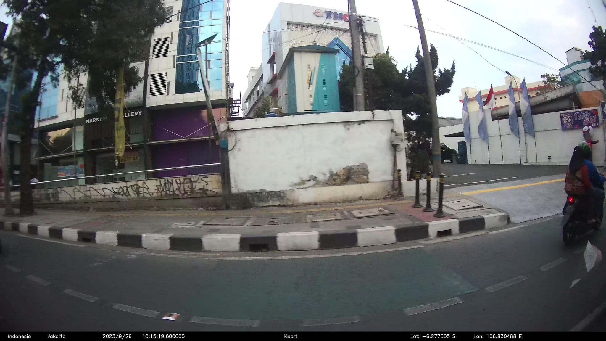 Street view near Hotel drego, Jakarta — © kaart5 (CC BY-SA · Mapillary)