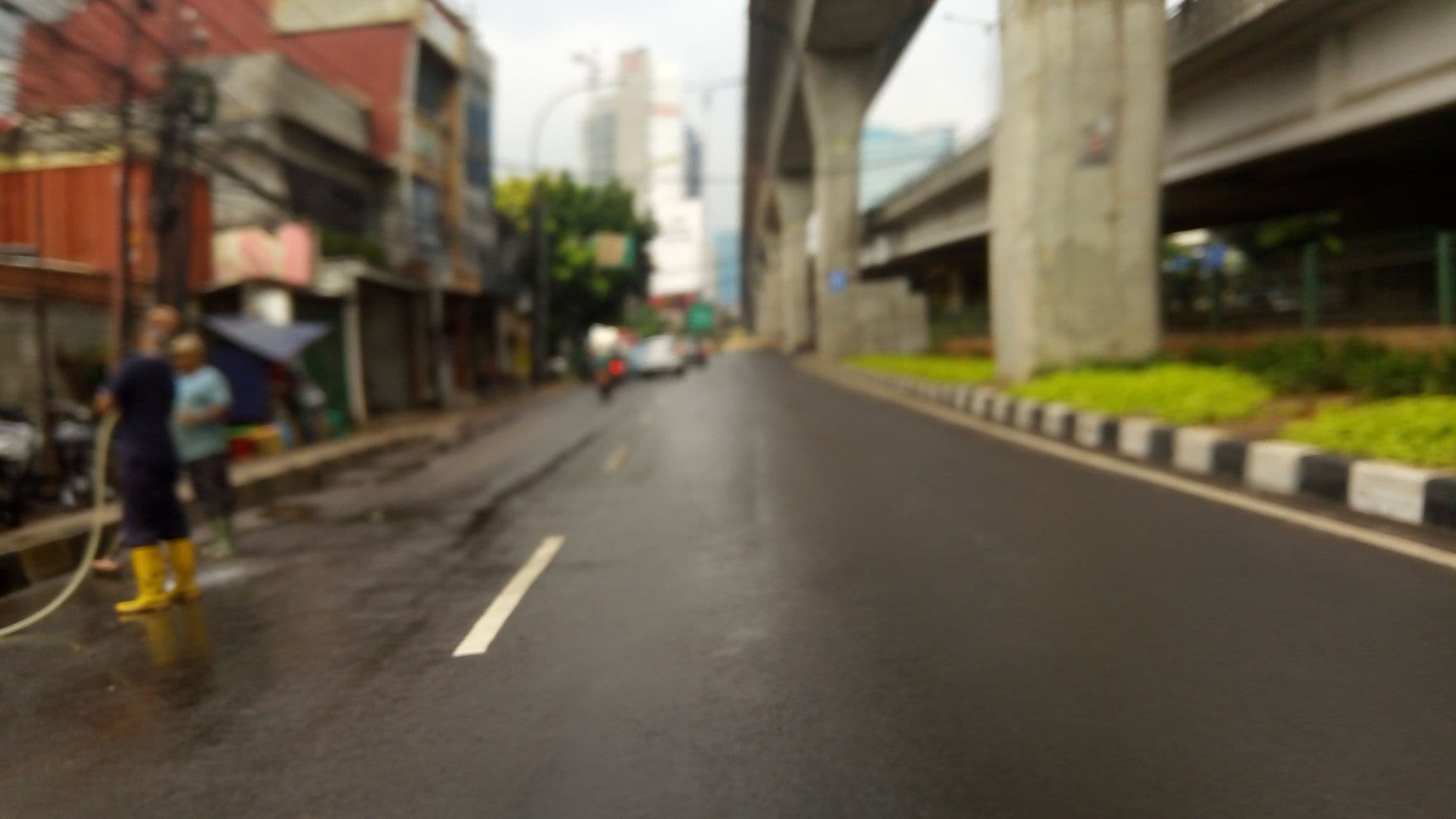 Street view near Hotel Dradja, Room 309, Jakarta — © hafiedsh22 (CC BY-SA · Mapillary)