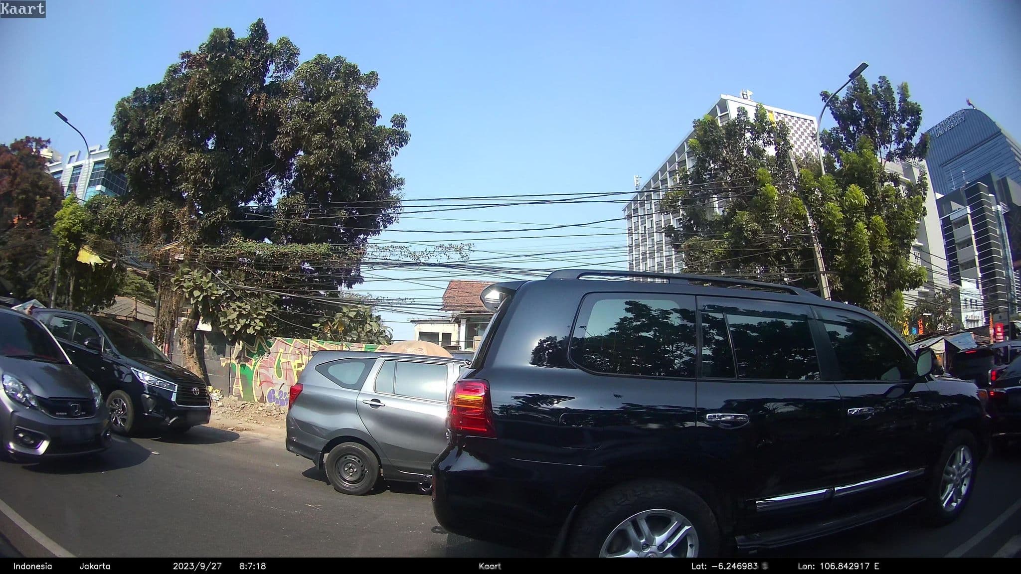 Street view near Bobobox Pods Pancoran, Jakarta — © kaart_2 (CC BY-SA · Mapillary)