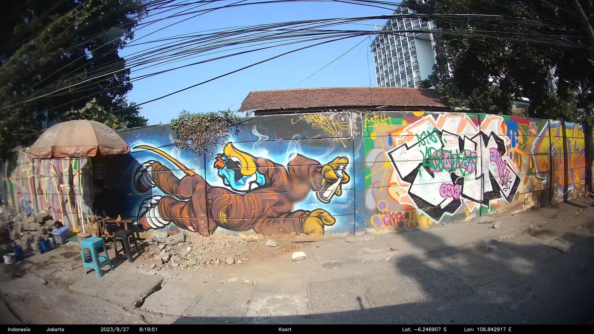 Street view near Cipta Hotel Pancoran, Jakarta — © kaart_2 (CC BY-SA · Mapillary)