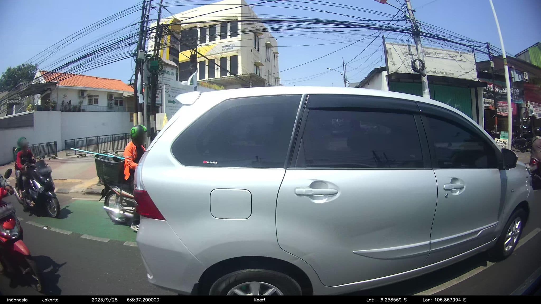 Street view near Ranjangkoe, Jakarta — © kaart_2 (CC BY-SA · Mapillary)