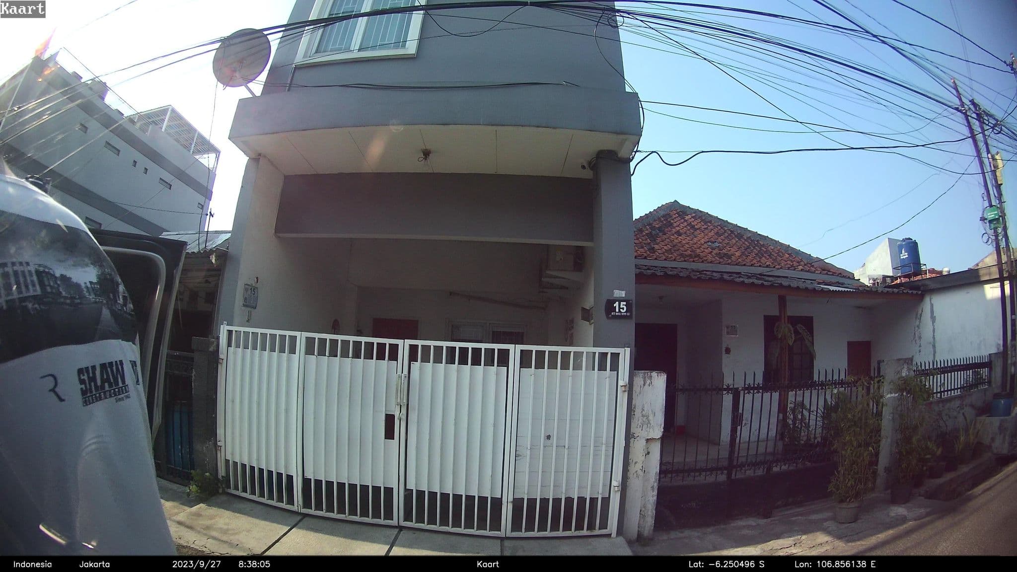Street view near my parents room.., Jakarta — © kaart_2 (CC BY-SA · Mapillary)