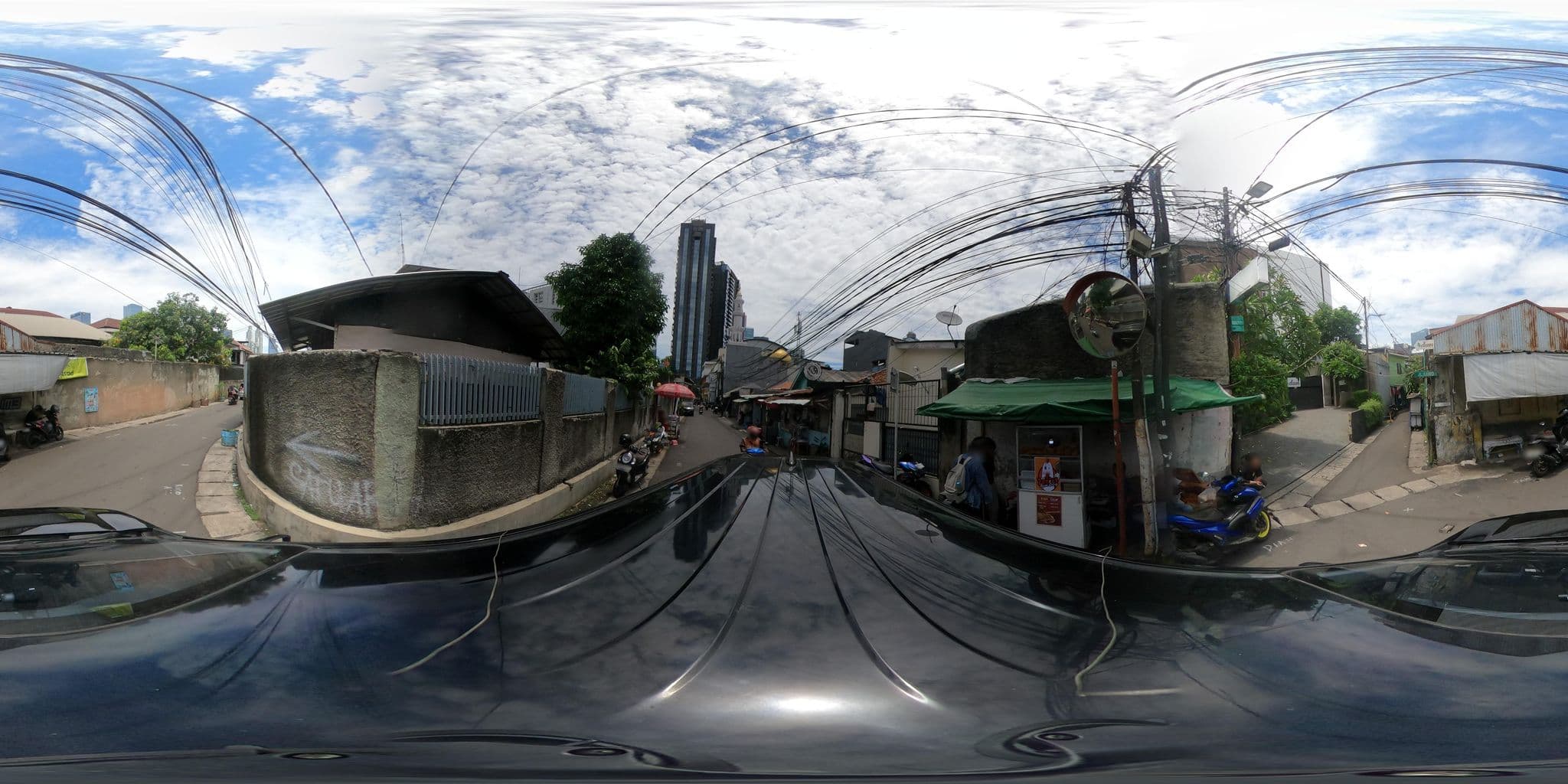 Street view near Rossan Villa, Jakarta — © Kaart---360 (CC BY-SA · Mapillary)