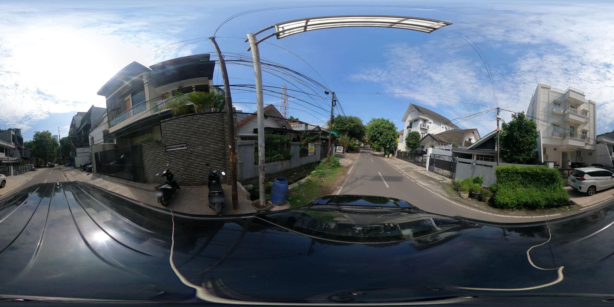 Street view near Kosan Rae, Jakarta — © Kaart---360 (CC BY-SA · Mapillary)