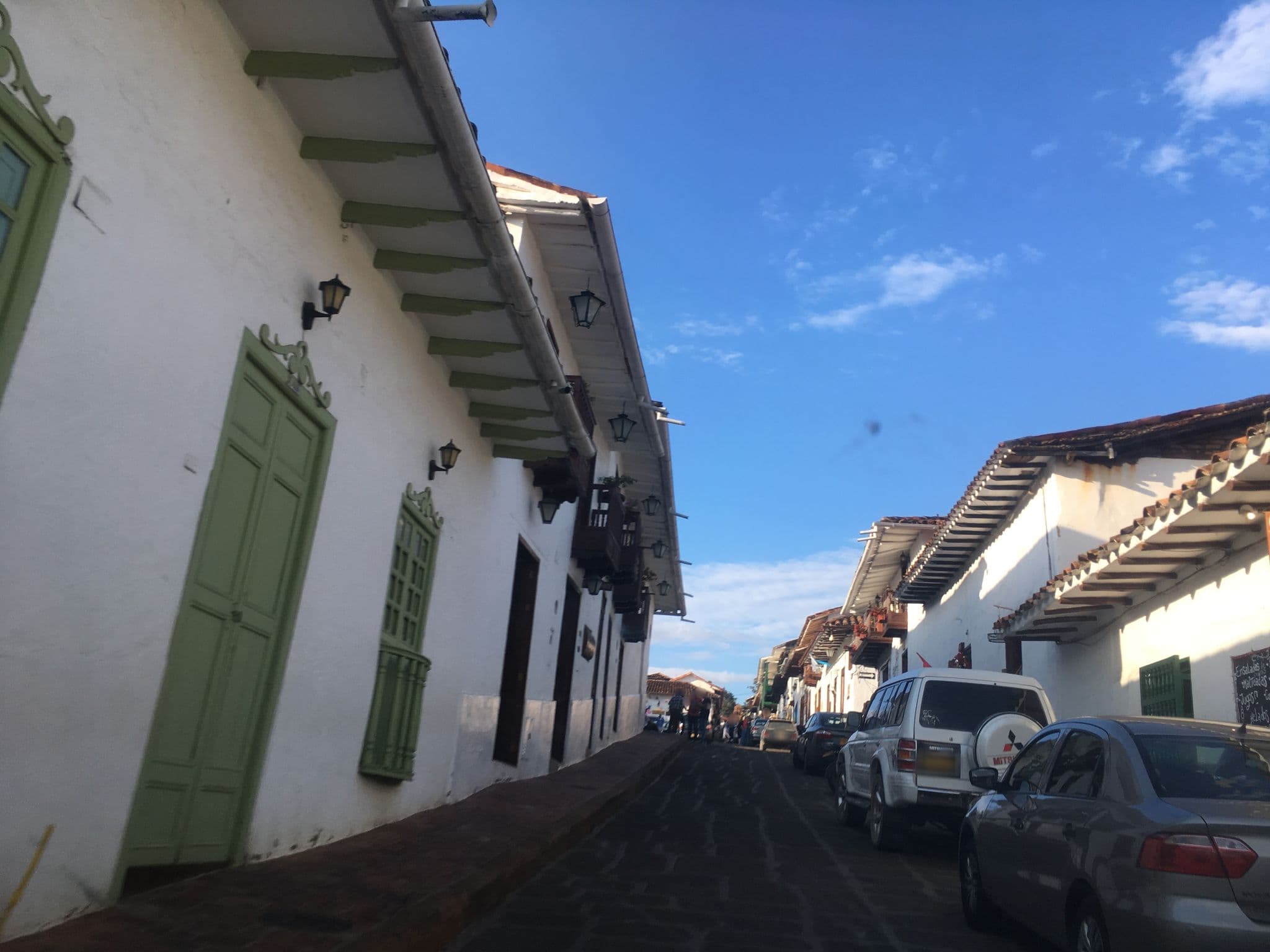 Street view near Hospedaje Mi Ranchito, Barichara — © nicovargas (CC BY-SA · Mapillary)