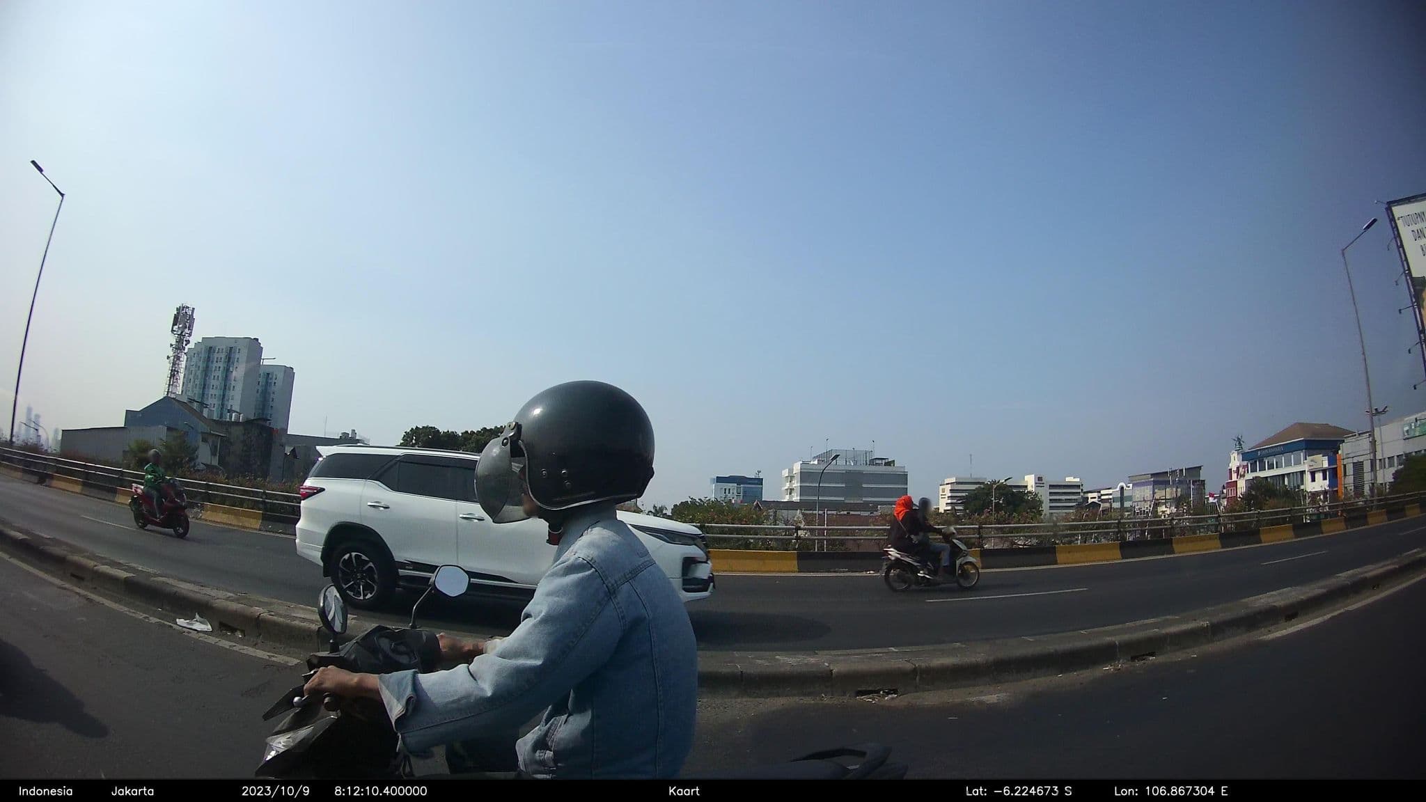 Street view near Hotel Nirwana Kampung Melayu, Jakarta — © kaart_2 (CC BY-SA · Mapillary)