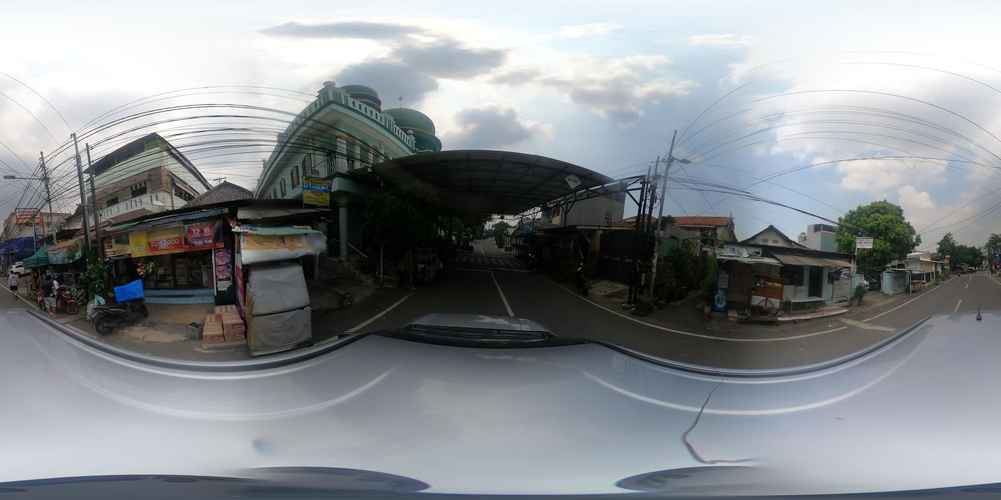 Street view near Kost 38, Jakarta — © Kaart---360 (CC BY-SA · Mapillary)