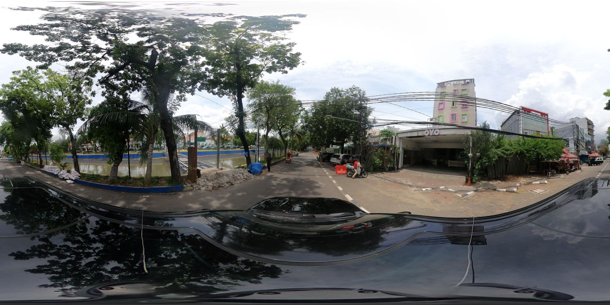 Street view near Hotel Alia Pasar Baru, Jakarta — © Kaart---360 (CC BY-SA · Mapillary)