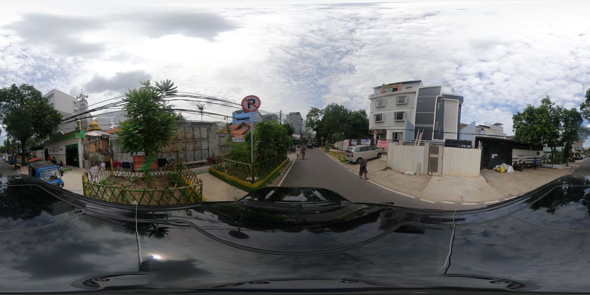 Street view near G-House (Kost) - Jakarta Pusat, Jakarta — © Kaart---360 (CC BY-SA · Mapillary)