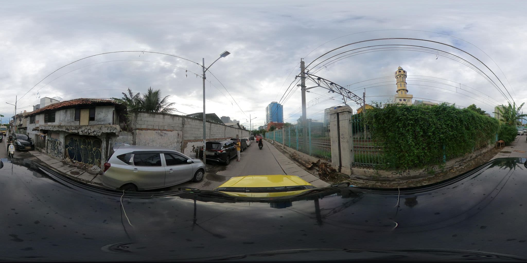 Street view near Kost yg sempit, Jakarta — © Kaart---360 (CC BY-SA · Mapillary)