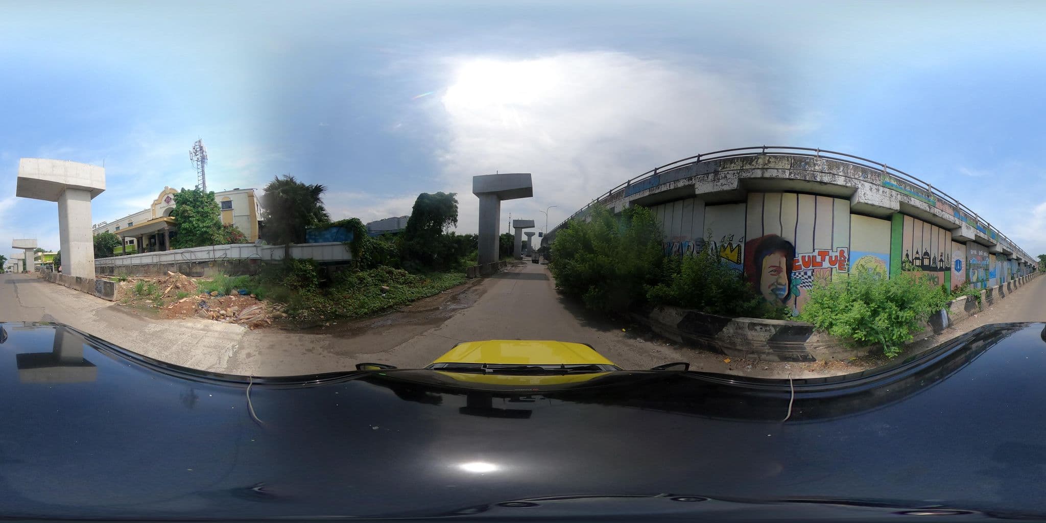Street view near FO I BI Executive Hotel, Jakarta — © Kaart---360 (CC BY-SA · Mapillary)